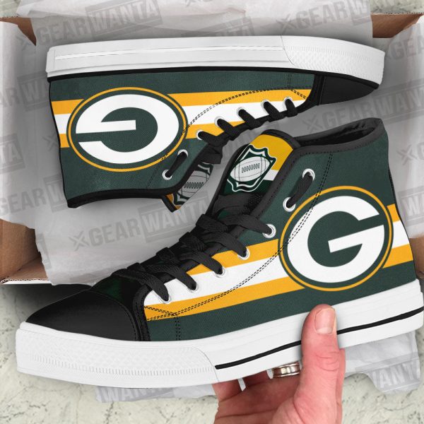 Green Bay Packers Custom Sneakers For Fans