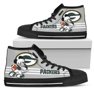 Green Bay Packers High Top Shoes Custom PT19