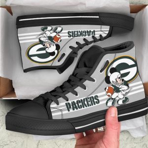 Green Bay Packers High Top Shoes Custom PT19