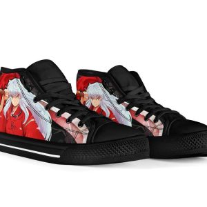 Inuyasha Sneakers Anime High Top Shoes Custom Idea PT20