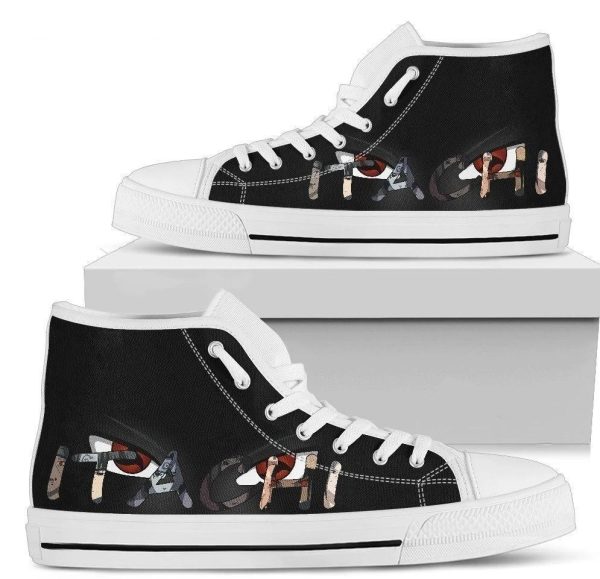 Itachi Naruto Anime High Top Shoes Custom Nh10