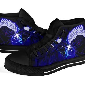 Kakashi Sneakers Naruto Anime High Top Shoes Custom MN20