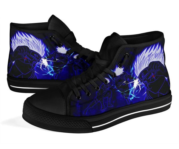 Kakashi Sneakers Naruto Anime High Top Shoes Custom Mn20