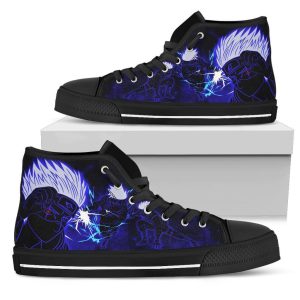 Kakashi Sneakers Naruto Anime High Top Shoes Custom MN20