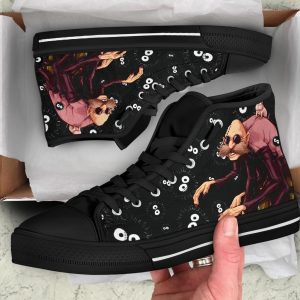 Kamaji Spirited Away Sneakers Ghibli High Top Shoes Custom