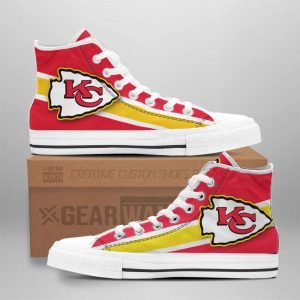 Kansas City Chiefs Shoes Custom High Top Sneakers