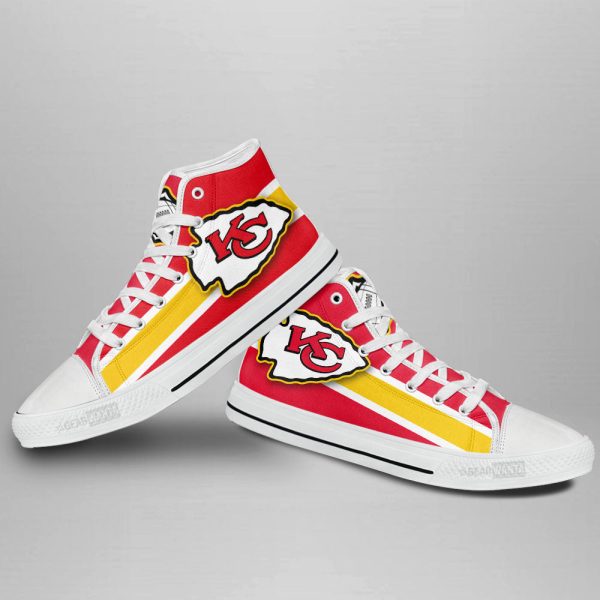 Kansas City Chiefs Shoes Custom High Top Sneakers