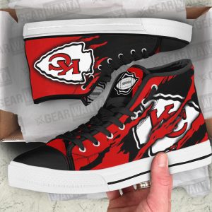 Kansas City Chiefs Shoes Custom High Top Sneakers For Fans