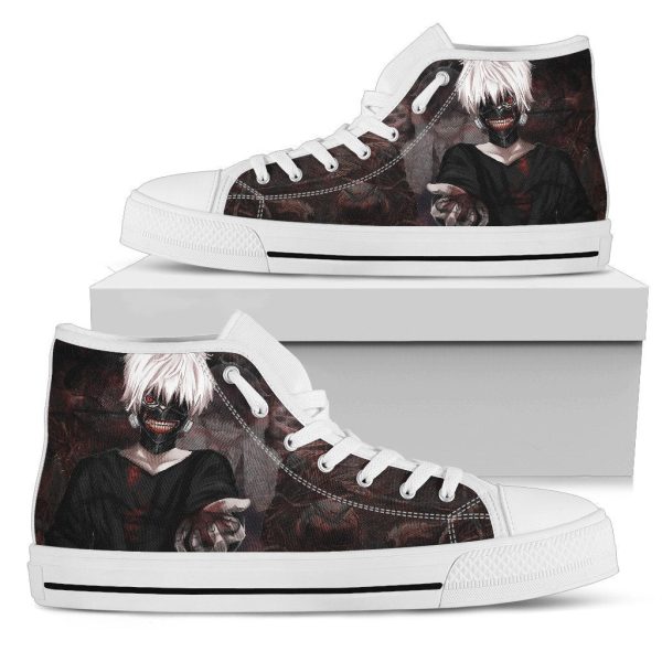 Ken Kanaki Tokyo Ghoul Anime High Top Shoes Nh10