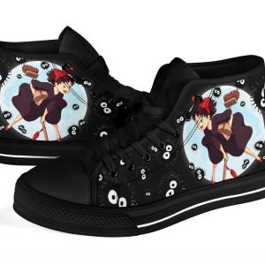 Kiki Delivery Service Sneakers Ghibli High Top Shoes Custom Pt20