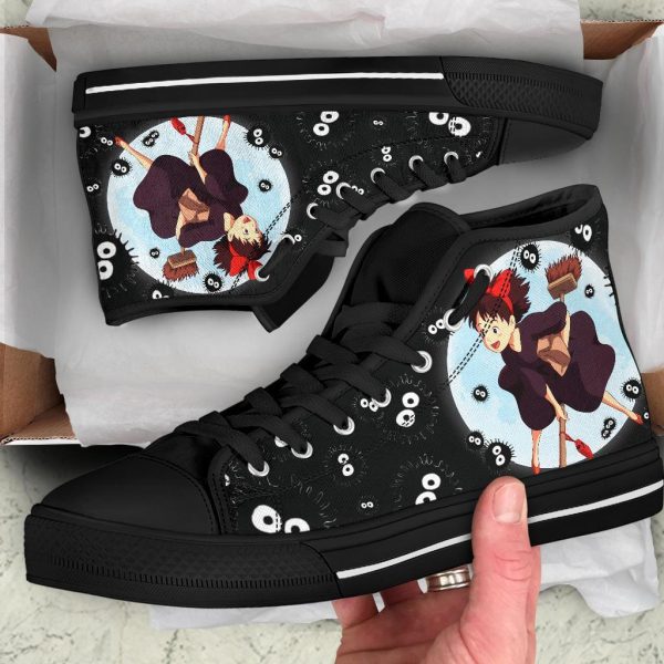 Kiki Delivery Service Sneakers Ghibli High Top Shoes Custom Pt20