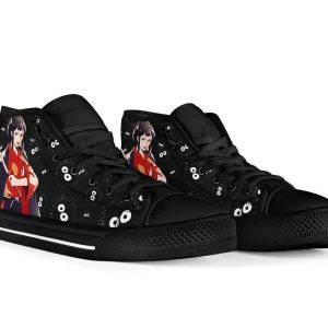 Lady Eboshi Sneakers Princess Mononoke High Top Shoes Ghibli Fan