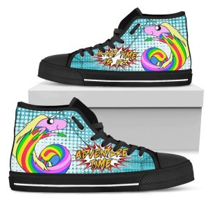 Lady Rainicoin Sneakers Adventure Time High Top Shoes Idea For Gift