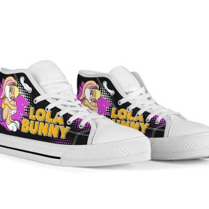 Lola Bunny High Top Sneakers Custom Looney Tunes Shoes