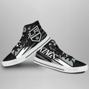 Los Angeles Kings High Top Shoes Custom American Flag Sneakers