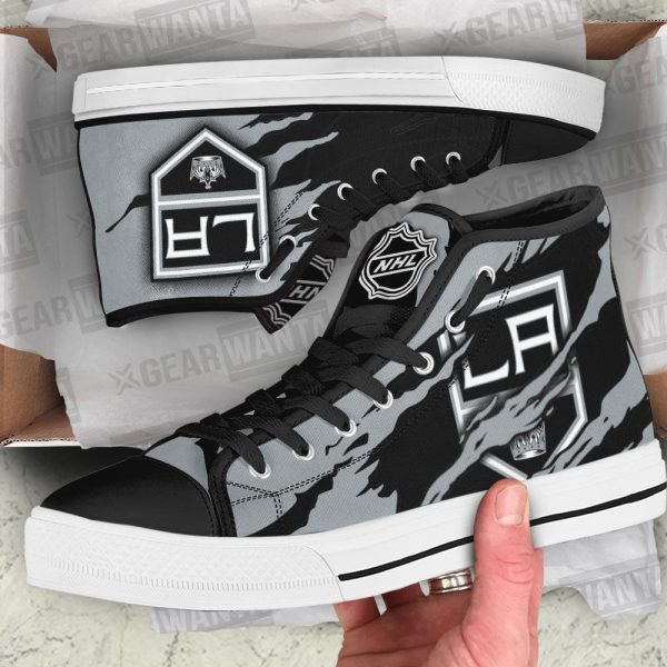 Los Angeles Kings Shoes Custom High Top Sneakers For Fans