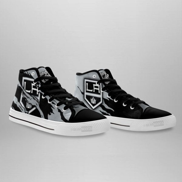 Los Angeles Kings Shoes Custom High Top Sneakers For Fans