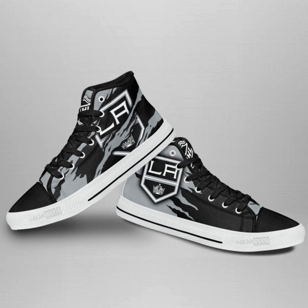 Los Angeles Kings Shoes Custom High Top Sneakers For Fans