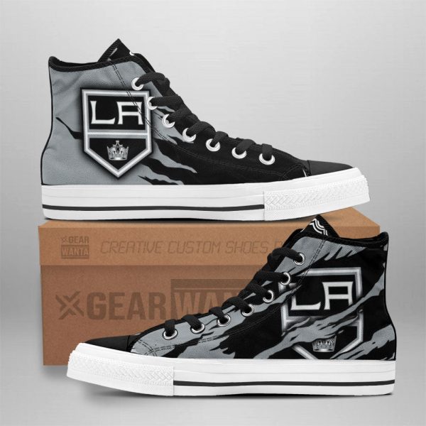 Los Angeles Kings Shoes Custom High Top Sneakers For Fans