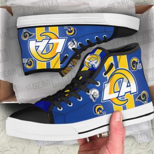 Los Angeles Rams High Top Shoes Custom Sneakers