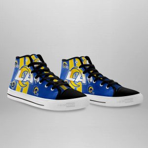 Los Angeles Rams High Top Shoes Custom Sneakers