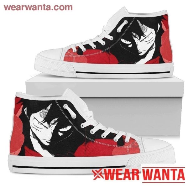 Luffy Sneakers High Top Fan One Piece Gift Nh09