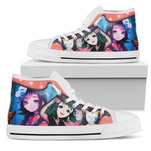 Makomo Sneakers Demon Slayer High Top Shoes Anime Fan MN19