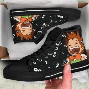 Marukuru Howl'S Moving Castle Sneakers Ghibli High Top Shoes