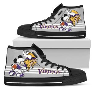 Minnesota Vikings High Top Shoes Custom PT19