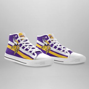 Minnesota Vikings Shoes Custom High Top Sneakers