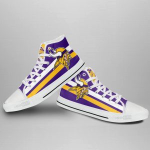 Minnesota Vikings Shoes Custom High Top Sneakers