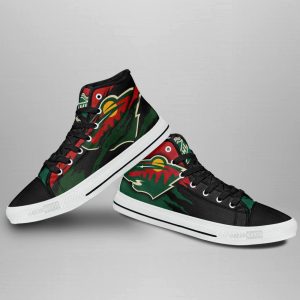 Minnesota Wild Shoes Custom High Top Sneakers For Fans