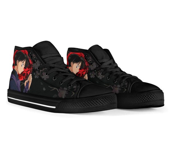 Miroku Inuyasha Sneakers Anime High Top Shoes Custom Pt20