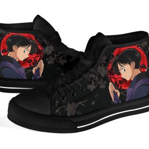 Miroku Inuyasha Sneakers Anime High Top Shoes Custom Pt20