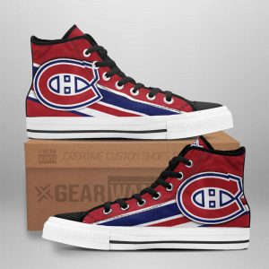 Montreal Canadiens High Top Shoes Custom Sneakers