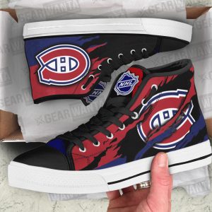 Montreal Canadiens Shoes Custom High Top Sneakers For Fans