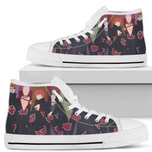 Naruto Akatsuki Team High Top Shoes Nh10