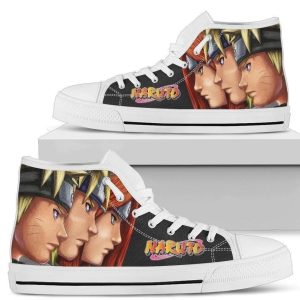 Naruto Evolution Anime High Top Shoes Custom NH10