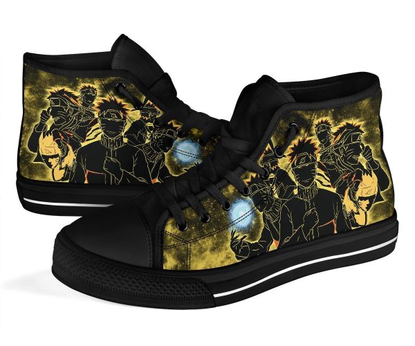 Naruto Sneakers Graphic High Top Shoes Anime Custom Idea Mn20