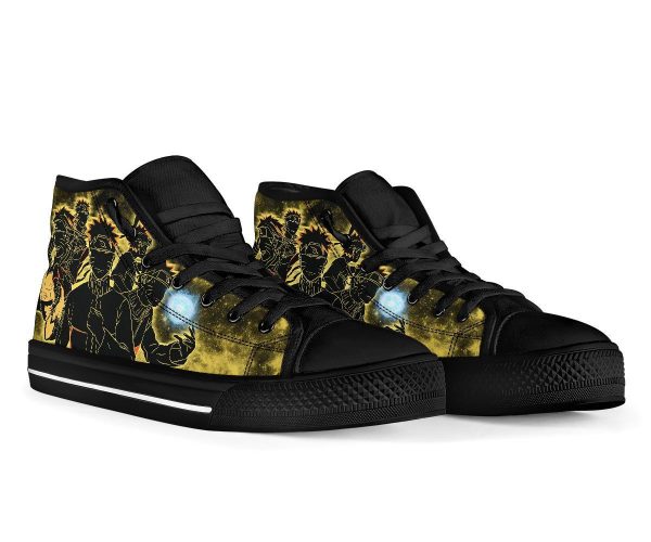 Naruto Sneakers Graphic High Top Shoes Anime Custom Idea Mn20