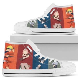 Naruto Squad High Top Shoes Sneakers For Anime Fan NH10