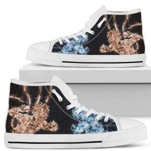 Naruto vs Sasuke Anime High Top Shoes Custom NH10