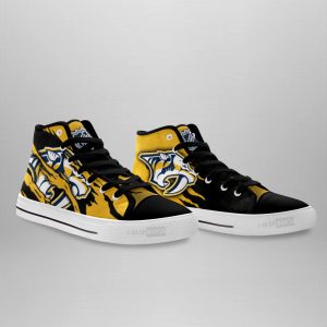 Nashville Predators Shoes Custom High Top Sneakers For Fans