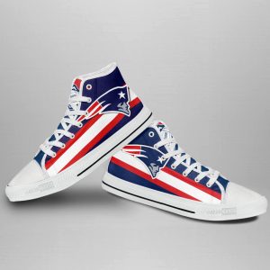 New England Patriots Shoes Custom High Top Sneakers