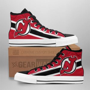 New Jersey Devils High Top Shoes Custom Sneakers