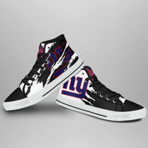 New York Giants Shoes Custom High Top Sneakers For Fans