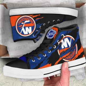 New York Islanders Shoes Custom High Top Sneakers For Fans