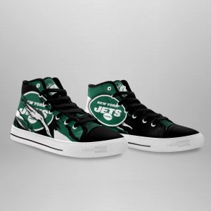 New York Jets Shoes Custom High Top Sneakers For Fans