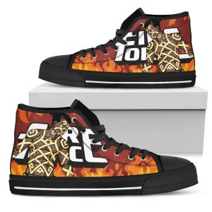 Ogun Montgomery Fire Force Sneakers Anime High Top Shoes PT20
