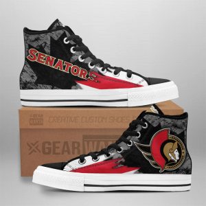 Ottawa Senators High Top Shoes Custom Canadian Maple Sneakers